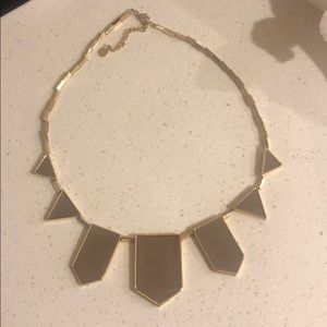 House of Harlow slate and gold necklace!